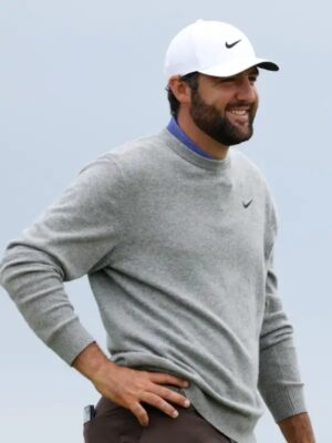 Scottie Scheffler 153rd Open Championship 2025 Grey Sweatshirt