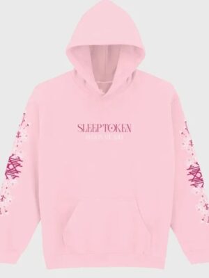 Sleep Token Pink Pullover Hoodie