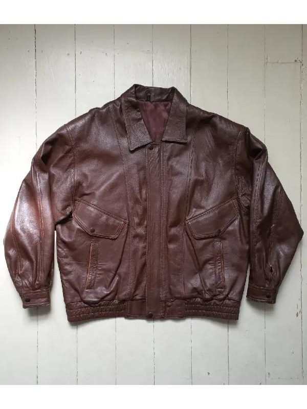 TV-Series Pushers S1 Brown Leather Jacket