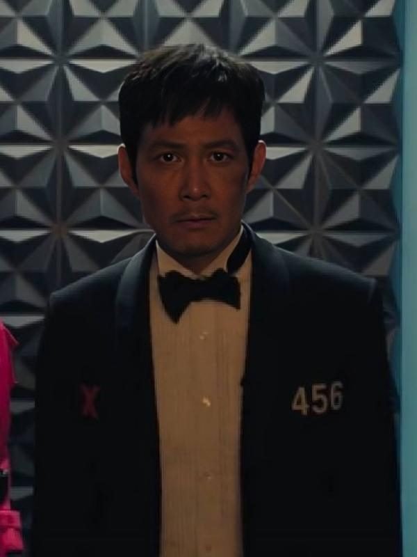 TV Series Squid Game Season 3 Black Tuxedo Suit