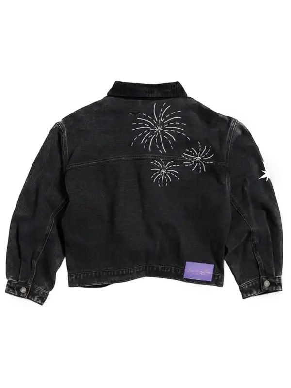 Taylor Swift Speak Now 2025 Black Denim Jean Jacket