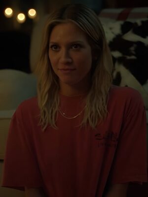 The Hunting Wives S01 Brittany Snow Salt Life Pink T-Shirt