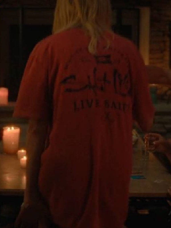 The Hunting Wives S1 Brittany Snow Salt Life Pink T-Shirt