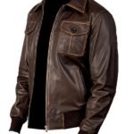 Vintage Classic Womens Bomber Jacket