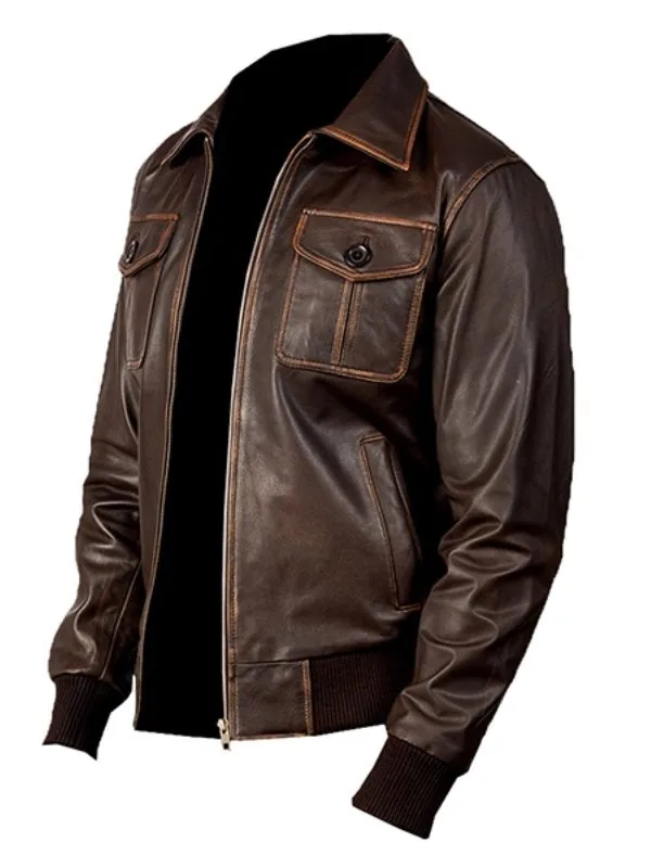 Vintage Classic Womens Bomber Jacket