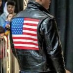 WWE Cody Rhodes US Flag Leather Jacket