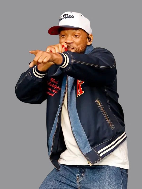 Will Smith Based on a True Story Tour Blue Jacket