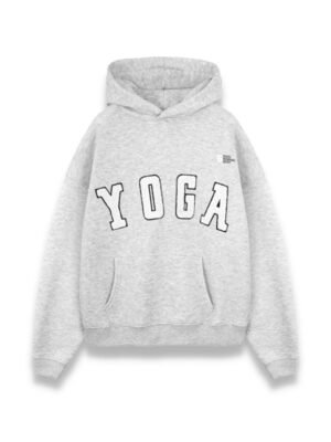 YOGA Melange Grey Hoodie