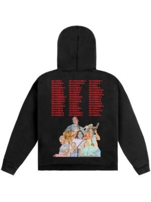 ZB Tour Washed Hoodie Black