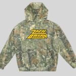 Zach Bryan 2025 Camo Pullover Hoodie