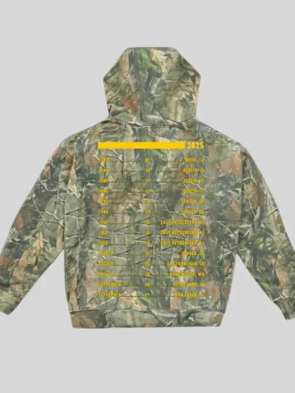 Zach Bryan Camo Pullover Hoodie