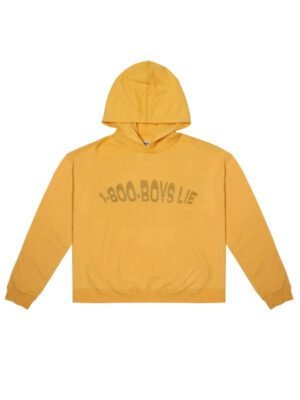 1-800-Boys-Lie Yellow Hoodie