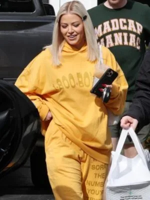 1-800-Boys-Lie Yellow Hoodie