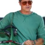 2025 Brad Pitt F1 Movie Green Sweatshirt