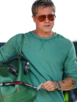 2025 Brad Pitt F1 Movie Green Sweatshirt