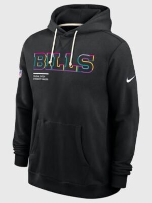 2025 Buffalo Bills Crucial Catch Black Hoodie