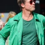 2025 F1 Brad Pitt Green Jacket