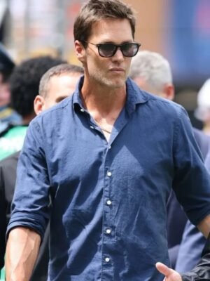 2025 FIFA Club World Cup Tom Brady Blue Shirt