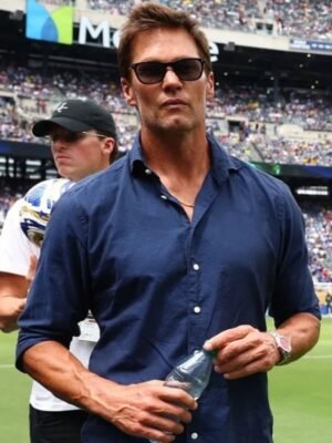 2025 FIFA Club World Cup Tom Brady Blue Shirt