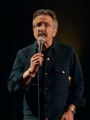 2025 Marc Maron Panicked Black Shirt