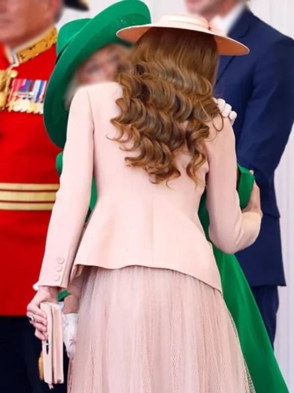 2025 Royal Dais Kate Middleton Blazer in Pink