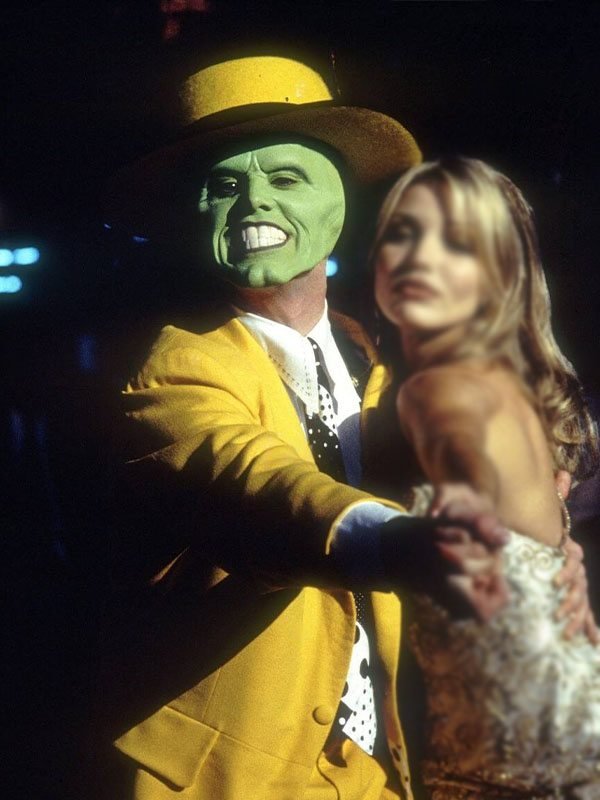 90s Movie The Mask Yellow Gangster Zoot Suit Jim Carrey Suit