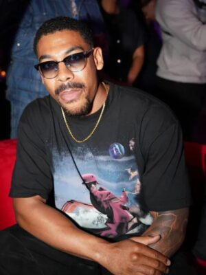 Aaron Pierre Teyana Taylor Escape Room Black T-Shirt