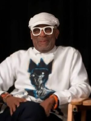 Access Hollywood 2025 Spike Lee White Sweater