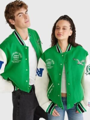 Aeropostale Eagles Varsity Jacket