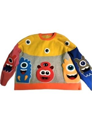 Americas Got Talent S20 Mama Duke Multicolor Monster Sweater