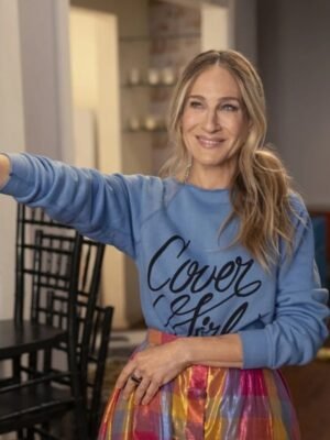 And Just Like That Carrie Bradshaw Cover Girl Sweatshirt