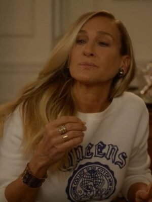 And Just Like That S3 Sarah Parker Queen College Sweatshirt