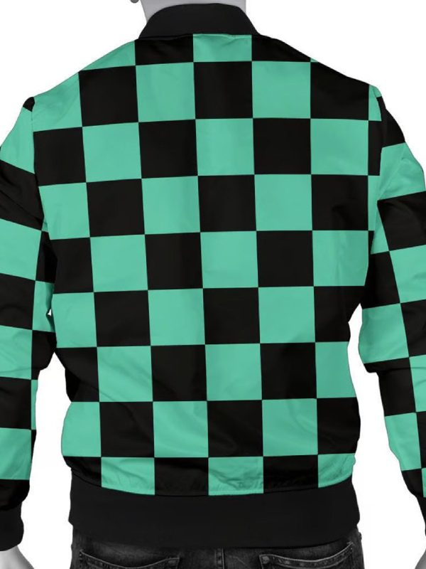 Anime Demon Slayer Tanjiro Kamado Bomber Jacket