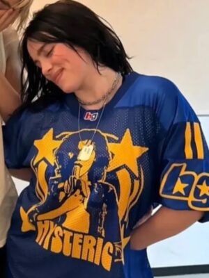 Billie Eilish Hit Me Hard And Soft Tour Tokyo Hysterics Blue Jersey