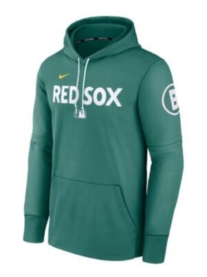 Boston Red Sox 2025 City Connect Pullover Green Hoodie