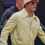 British Grand Prix Brad Pitt Yellow Jacket