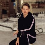 Brooks Marks Black Tracksuit Set
