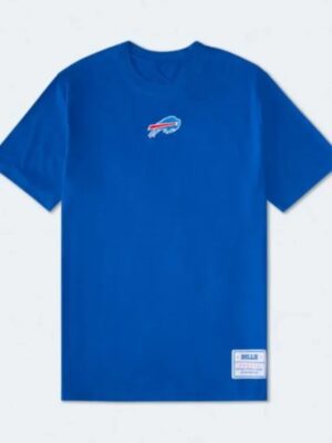 Buffalo Bills Mini Logo Relaxed Graphic Blue Tee