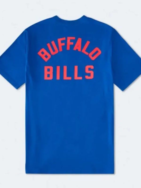 Buffalo Bills Mini Logo Relaxed Graphic Blue Tshirt