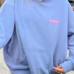 Cherry Bomb Hoodie Blue