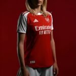 Chloe Kelly 2025 Arsenal FC Red and White Jersey
