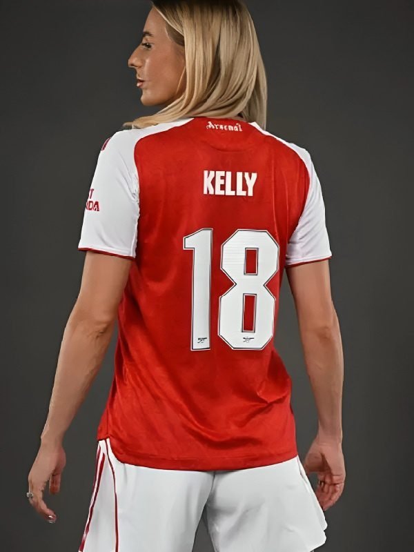Chloe Kelly Arsenal FC Red and White Jersey