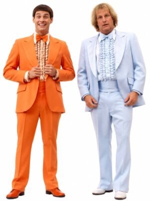 Dumb and Dumber Tuxedo Suit Inspired by Jim Carrey & Jeff Daniels