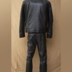 Elvis Presley Black Leather Suit On sale