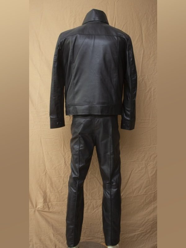 Elvis Presley Black Leather Suit On sale
