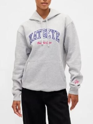 Gap Katseye Pullover Hoodie Grey