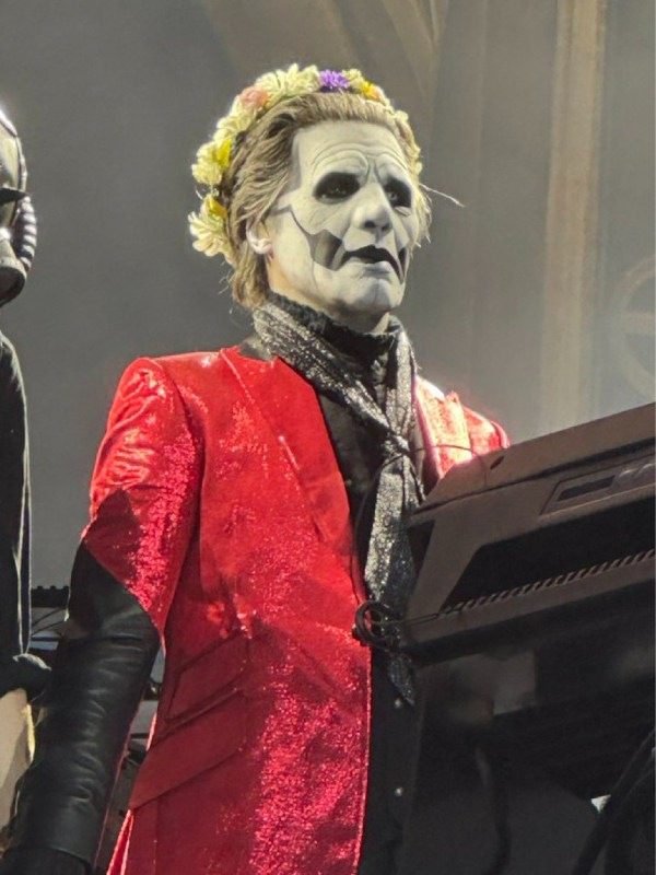 Ghost_ Tobias Forge Red Sequin Jacket