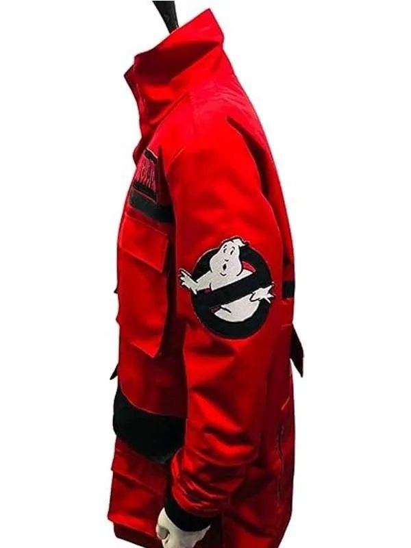 Ghostbusters_ Frozen Empire 2024 Paul Rudd Parka Costume Jacket - Red