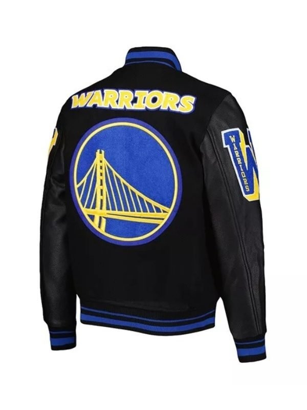 Golden State Warriors Black Mash Up Capsule Jacket