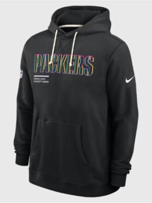 Green Bay Packers 2025 Black Crucial Catch Hoodie